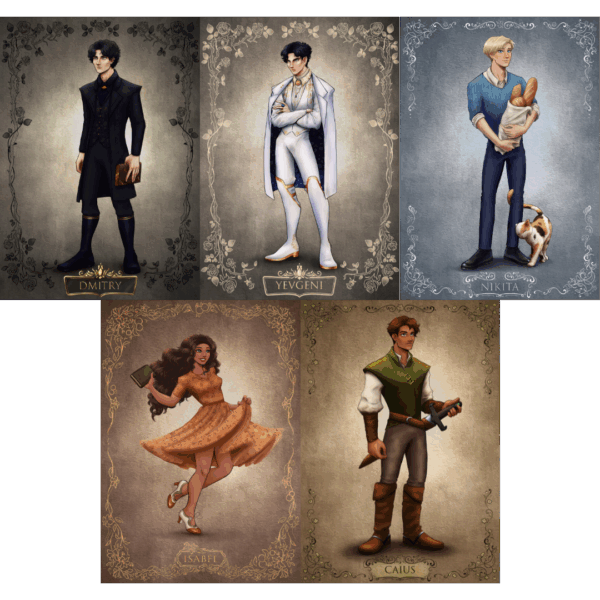 Usurper Character Art Set